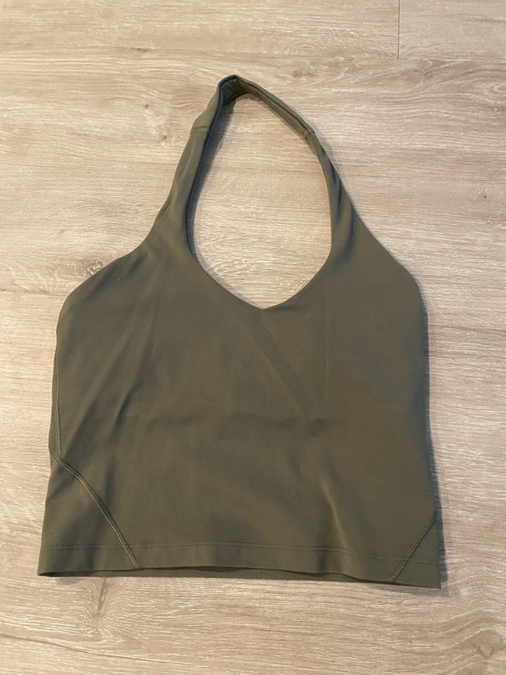 Lululemon Align Halter Tank - Army Green Size 6